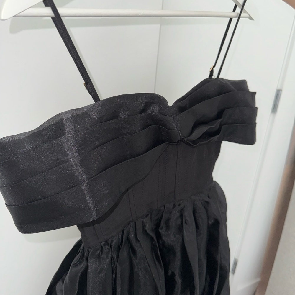 AJE Off-Shoulder Black Dress - Picture 7 of 12